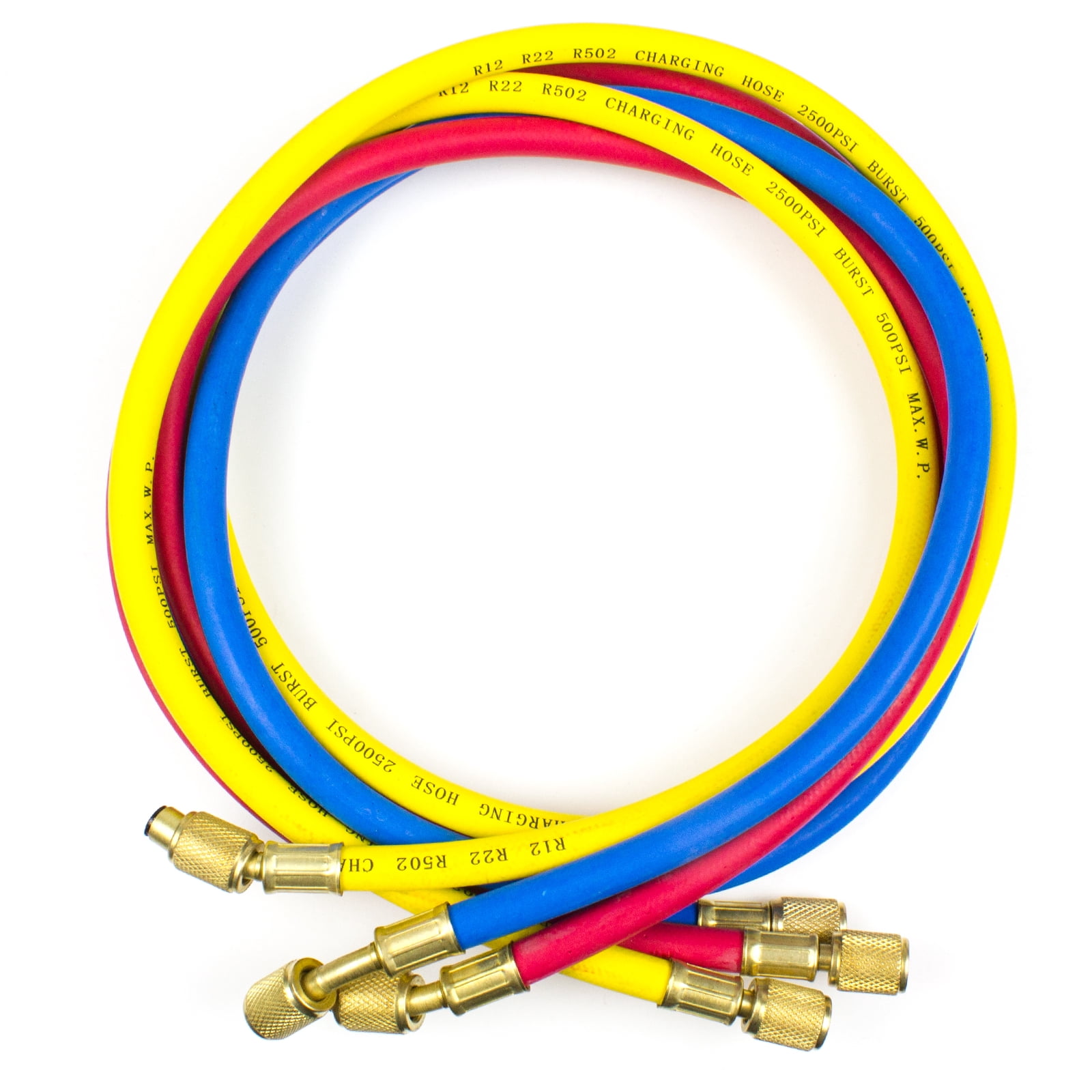 Manifold Gauge Air Conditioning Pressure Gauge Manometer Fit R12 R22 R134a R502 A/C Diagnostic Refrigeration Kit