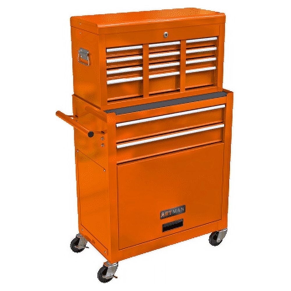 ARTMAN 8-Drawer Tool Box Tool Storage Cabinet,High Capacity Rolling Tool Chest Clearance with Wheels and Drawers for Garage Workshop Warehouse Repair Shop