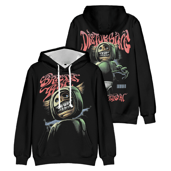 The Boys Merch Horror Brush Head Hoodie Fashion Unisex Long Sleeve Pullover Graphic Tops