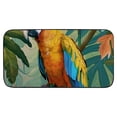 thumbnail image 2 of Fenyluxe Parrot Tropical Leaves Square Door Mat Non-Slip Indoor Outdoor Rug for Home Entrance - Recycled Rubber Backing - UV Resistant - Stain Resistant - All Season Use 19.68*39.37 in, 2 of 6