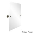 thumbnail image 4 of Frameless Rectangular Tilt Mirror with Beveled Edge (Build to Order), 4 of 5
