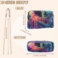 thumbnail image 4 of FORMRS Women Crossbody Purse with Chain Strap Vegan Leather Shoulder Handbag, Space Astronaut, 4 of 7