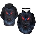 thumbnail image 4 of LAOLIUSN Novelty Long Sleeve Hoodie Funny Spider Graphic Sweatshirts S-4XL, 4 of 7
