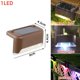 thumbnail image 1 of Lámpara Solar de pared con Sensor de luz inteligente, luz LED impermeable para exteriores, iluminación Solar para balcón, farolas, Patio, decoración de jardín, 1 of 4