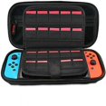 thumbnail image 2 of Methold Bolsa de almacenamiento para consola de juegos, reemplazo Universal colorido de doble capa, contenedor de tarjetas, estuche, accesorios, Videojuegos y accesorios Rojo, 2 of 6