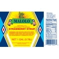 thumbnail image 3 of Malolo Strawberry Syrup, 1 Gallon Jug, 1.3 fl. oz Serving Size (Milk-Free), 3 of 6