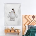 thumbnail image 4 of Big-Hero-6-Baymax Tapestry, Wall Hanging Decor, Aesthetic for Bedroom, Living Room, Dorm, Soft Fabric Home Accent 60"x80", 4 of 8