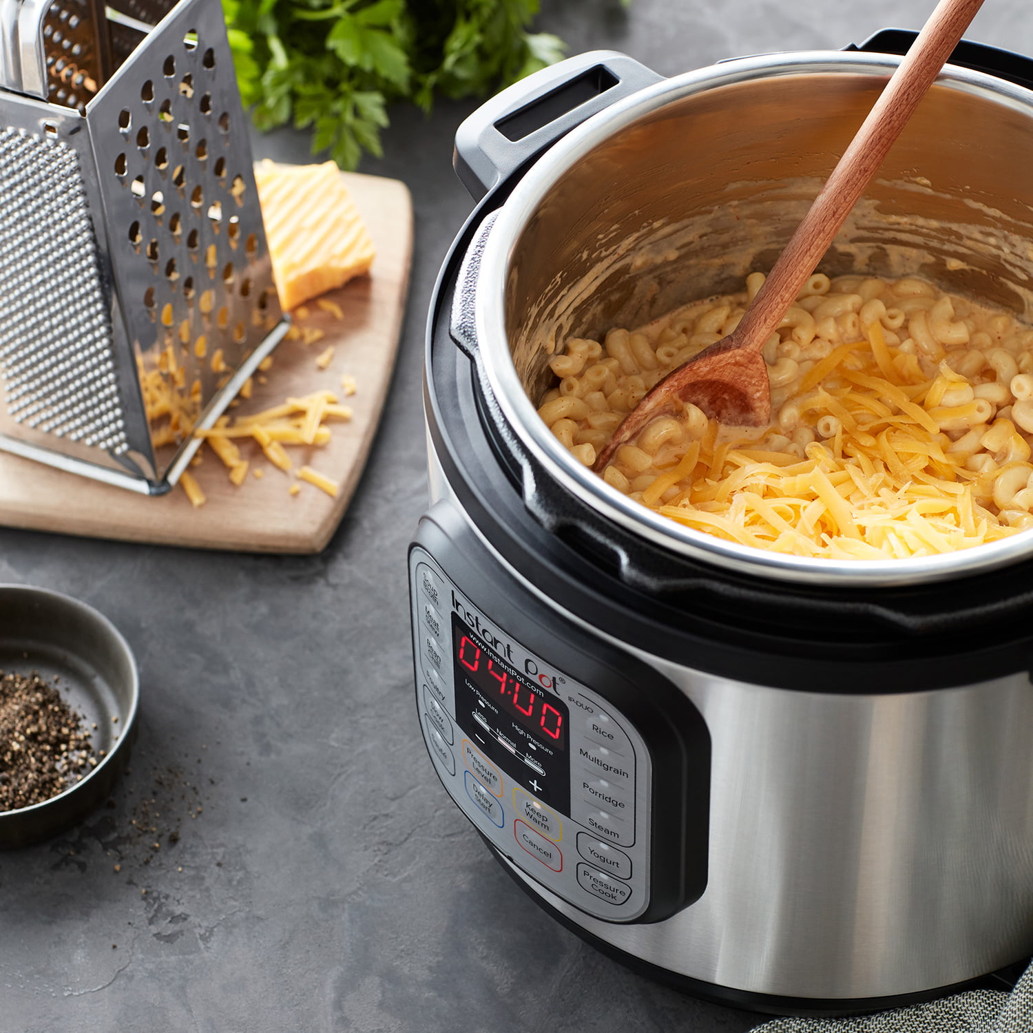 Instant Pot Duo™ Nova™ Black Stainless Steel 6-Qt. 7-in-1 One-Touch  Multi-Cooker, Created for Macy's - Macy's