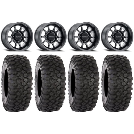 Method 409 15 Black (4+3) Wheels 33 XC450 Tires Can-Am Maverick X3 / Honda Pioneer 1000 / Talon Method 409 15 Black (4+3) Wheels 33 XC450 Tires Can-Am Maverick X3 / Honda Pioneer 1000 / Talon