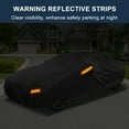 thumbnail image 5 of Unique Bargains Car Cover Aluminum Film Outdoor Full Car Cover All Weather Waterproof Protection with Driver Door Zipper Black for BMW 3 Series 2013-2024, 5 of 7