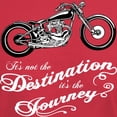thumbnail image 3 of CafePress - It's The Journey Dark T Shirt - Men's Classic Graphic Cotton T-Shirt, 3 of 4