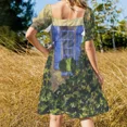 thumbnail image 4 of The Blue Window Sleeveless Dress Dresses Beachwear Dress vintage, 4 of 7