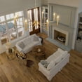thumbnail image 5 of Gold Chandeliers for Dining Room, 8-Light Brass Chandelier Light Fixture Over Table Modern Candle Chandelier 44in Master Bedroom Chandeliers Lighting for Entry Foyer Bathtub Living Room, 5 of 8