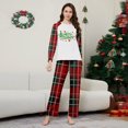thumbnail image 3 of Onlypjs Christmas Family Matching Pajamas Sets – Holiday Plaid Long Sleeve Sleepwear for Women, Men – Festive Matching Christmas Pajamas for Couples & Families, 3 of 6