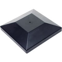 Simpson Strong-Tie Outdoor Accents 6 in. W X 6 ft. L Black Plastic Post Cap Simpson Strong-Tie Outdoor Accents 6 in. W X 6 ft. L Black Plastic Post Cap