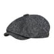 thumbnail image 3 of Boina, sombrero, regalo de cumpleaños, gorra de pintor de jazz, gorra clásica de taxista de primavera, gorra plana para Gris, 3 of 9