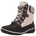 thumbnail image 2 of GLOBALWIN Women's Liza Winter Boots (6.5, Black/Beige), 2 of 7