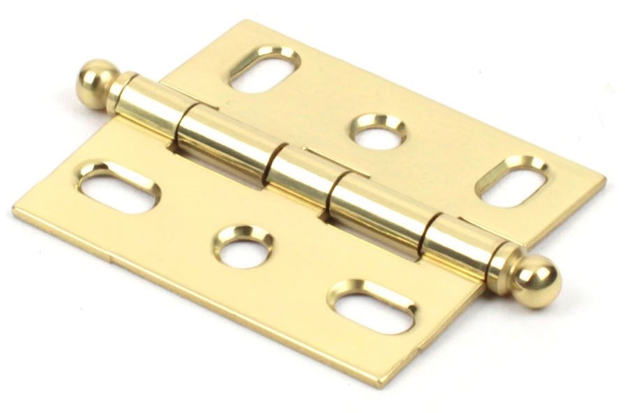 Century 72042 25/8" Solid Brass Hinge Brass