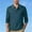 #265-Light Blue, variant on Ceisia Men's Slim-Fit Contrast-Trim Long-Sleeve Polo Shirt Multi-Solid for All-Season Casual Gift