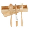 thumbnail image 3 of Dinnerware Set, Wood Fork, Non- High-quality Teachers Christmas For Vegetarians Friends, 3 of 8