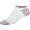 thumbnail image 4 of PEDS Women's Microfiber Ultra Low Cut Liner Socks with Gel Tab Extended Size, 6 Pairs, 4 of 6