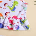 thumbnail image 5 of GYRATEDREAM Girls Swimsuits Beach Swimwear Print Bikini Bathing Suit 2 Piece Swimsuits for 2-3 Years, 5 of 9