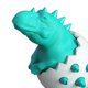 thumbnail image 5 of Juguetes duraderos para perros, resistente a las mordeduras, ayuda para la dentición, huevo de dinosaurio, juguetes interactivos de goma Natural, jugu Azul Yinane masticar juguetes dientes, 5 of 5