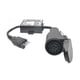 thumbnail image 2 of Us To Eu Trailer Light Converter For Us Cars 4-pin Flat Plug Socket To European Trailer 13-pin Roun, 2 of 4