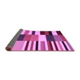 thumbnail image 2 of Ahgly Company Indoor Square Abstract Purple Contemporary Area Rugs, 8' Square, 2 of 4