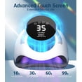 thumbnail image 2 of Easkep Luz UV de 120 W para uñas - Lámpara de uñas UV con kit de guantes UV Secador de uñas Lámpara UV para uñas de gel Lámpara de uñas LED UV profesional para el hogar y el salón, 2 of 5