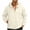 White, variant on Zivyakyron Zip up Rain Jacket Men Long Sleeve Windbreaker Quick Dry Lightweight Solid Loose Jackets Hooded SPF Gray 2XL