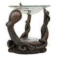 thumbnail image 4 of Nautical Ocean Marine Octopus Oil Warmer Or Wax Tart Burner Candle Holder Statue, 4 of 7