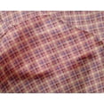thumbnail image 4 of oneOone Silk Tabby Fabric Tartan Check Printed Fabric 1 Yard 42 Inch Wide, 4 of 4