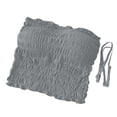 thumbnail image 6 of HAYIMI Women Detachable Strap Smocked Tube Tops, Ruffle Edge Elastic Strapless Bandeau Bustier, Textured Fabric Convertible Wrap Camisole for Daily Layering, 6 of 6