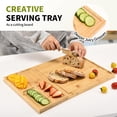 thumbnail image 4 of Charcuterie Board Set 3 in 1 Magnetic Extra Large Cheese Platter, 4 of 9