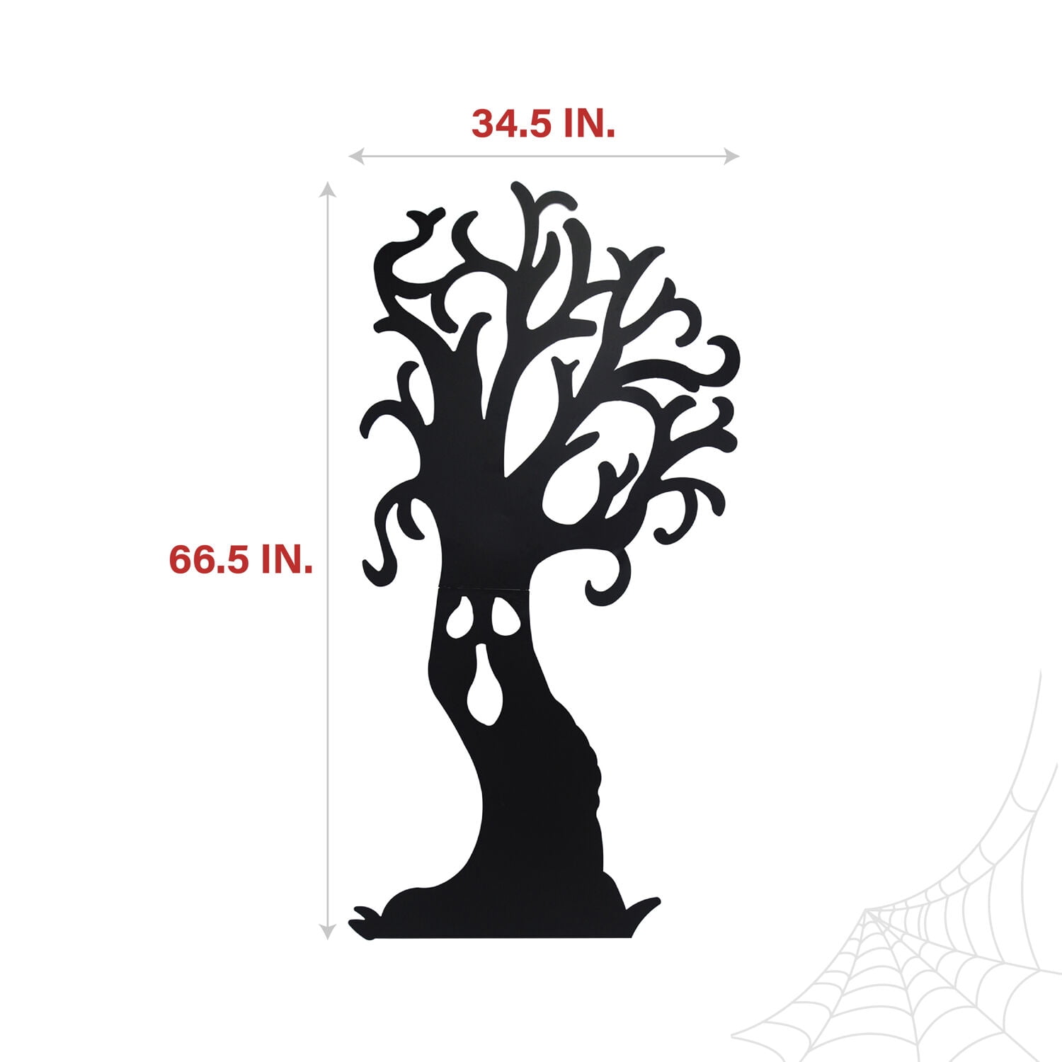 Haunted Hill Farm Haunted Tree Iron Halloween Silhouette