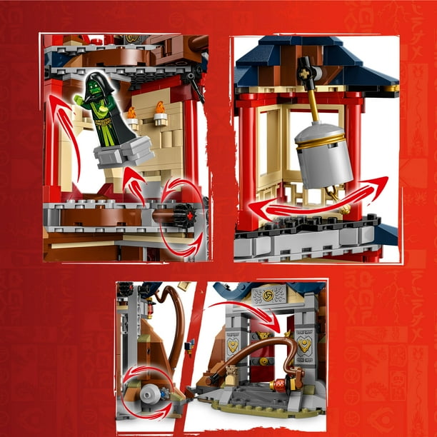 NINJAGO Temple & Minifigs - Early childhood STEM - Walmart