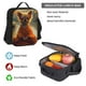 thumbnail image 5 of Easygdp Maple Leaf Meditating Chihuahua Mochila para Niños y Niñas con Set de Caja de Almuerzo y Estuche para Lápices 3 en 1, Mochila Escolar Estampada para Adolescentes, 5 of 7