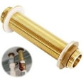 thumbnail image 4 of ROZYARD Brass Bulkhead Fitting for Water Tanks Garden Hoses, Resistant Design, 4 of 14