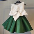 thumbnail image 3 of Vestido para niños, vestido de princesa, vestido de boda para niña con flores, vestido rosa para niña, vestido de princesa para primer cumpleaños, verano, 3 of 5