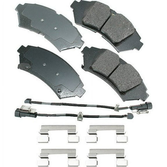 Akebono ACT753 Disc Brake Pad Kit Fits select: 1998-2002 CADILLAC SEVILLE