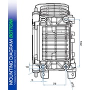 DuroMax XP7HPX 212cc 3/4 Shaft Recoil/Electric Start Horizontal Dual Fuel Engine