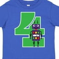 thumbnail image 4 of Inktastic 4th Birthday Robot Boys Robotics Boys Toddler T-Shirt, 4 of 5