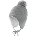 thumbnail image 3 of Zukuco Kids Baby Winter hat, Knit Hat Gloves Set Wool Fleece Warm Beanie Toddler Hats Boys Girls Warm Caps Glove, 3 of 8