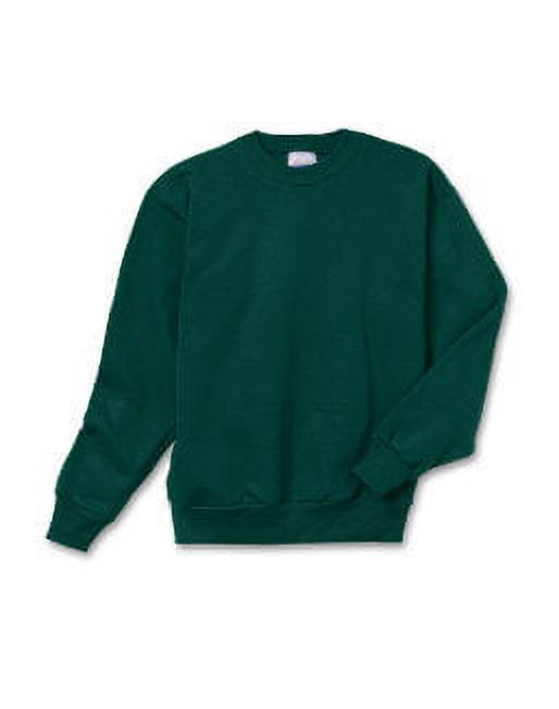 Hanes Boys EcoSmart Fleece Crew Neck Sweatshirt, Sizes XS-XL - image 2 of 4