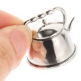 thumbnail image 3 of Mini Tea Kettle Mini Metal Teapot Home Office Tea Kettle Ornament Decorative Mini Teapot, 3 of 9