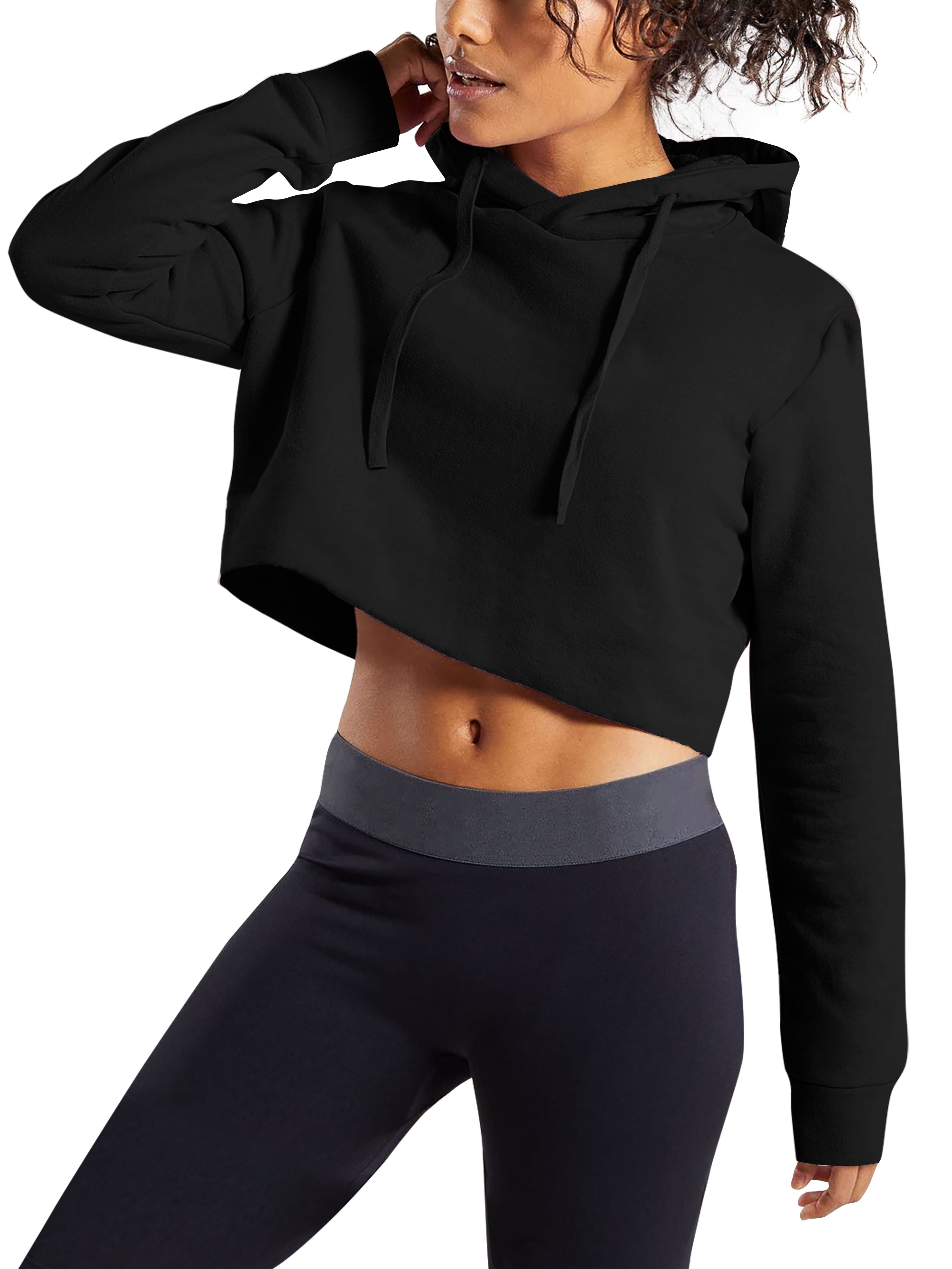 Ma Croix Womens Active Pullover Hoodie Sweatshirt Casual Workout Lounge S-2XL