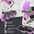 thumbnail image 4 of Professional Inline Skates for Women Men, COSMOID Roller Blades Adult Male Female, Size 5-13，Professional Fitness Roller Skates Blades for Unisex, 4 of 7