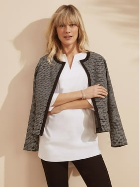 C. Wonder Women's Long Sleeve Textured Logo Jacket