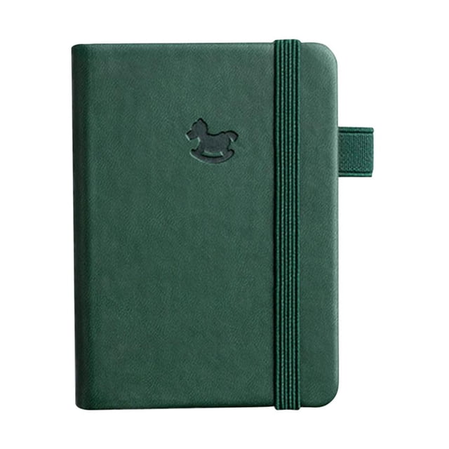Feltree Small Notebook Portable Notepad Thickened Pocket Mini A6 English Book Handy Note